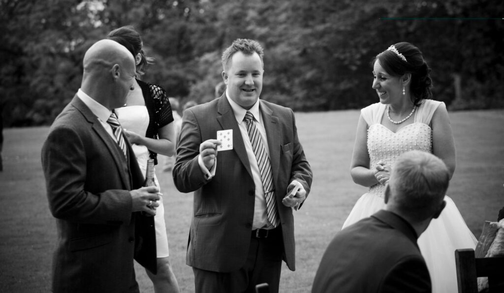 North East Wedding Magician Kris Rubens